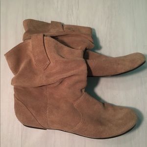 Steve Madden taupe ankle boots, Size 8 1/2